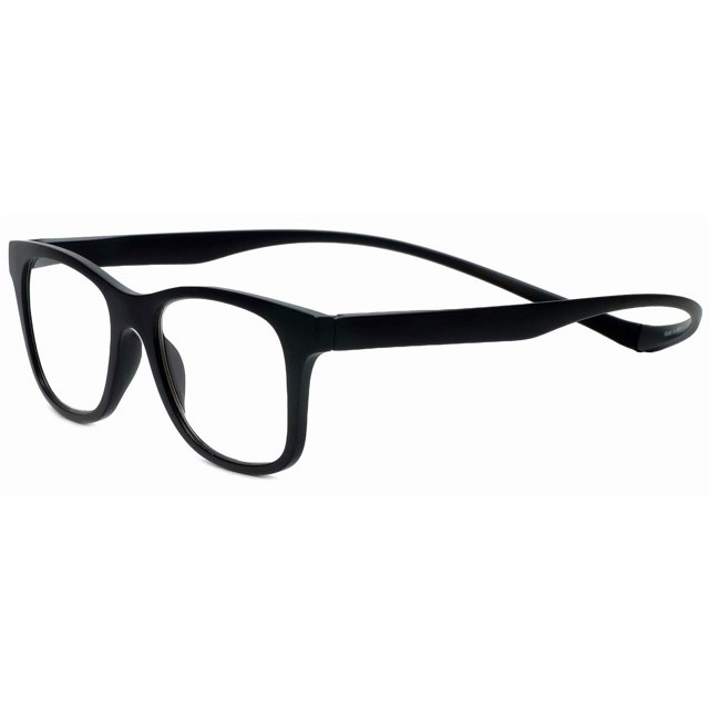 Magz Chelsea Cateye Blue Light Reading Glasses +3.00 Black Computer Readers Men Women Neck Hanging Magnetic Rear Connecting