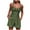 Army Green Womens Swimsuits, variant on Juniors Modest Swimwear 2 Piece Bikini Swimsuit Ruched Slimming Bodycon Tankini Top with Shorts
