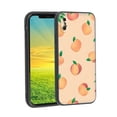 thumbnail image 1 of Compatible with iPhone X Phone Case, peach-fruits-832 Case Silicone Protective for Teen Girl Boy Case for iPhone X, 1 of 1