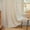 Beige, variant on Beige Boho Curtains 1 Panel,Light Filtering Vintage Curtains 63 inches Long for Living Room Bedroom,Farmhouse, Bohemian Natural Tassels Country Embroidery Striped Draps Back Tab, 50" W