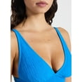 thumbnail image 4 of No Boundaries Crinkle Halter Bikini Top, Women’s, 4 of 4