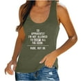 thumbnail image 2 of Otvok Womens Summer Tank Top Round-Neck Sleeveless Print Casual Blouse 2025, 2 of 6