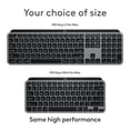 thumbnail image 3 of Logitech MX Keys S for Mac, Wireless Keyboard, Fluid, Precise Laptop-Like Typing, Programmable Keys, Backlit, Bluetooth USB C Rechargeable for MacBook Pro, MacBook Air, iMac, iPa, 3 of 12