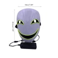 thumbnail image 2 of Face Cover Anime Glowing Headgear Party Cosplay Props Para Mujeres Hombres Inevent HA044584-02, 2 of 6