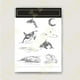 thumbnail image 4 of Sellos transparentes de copo de nieve y bendiciones de Feliz Navidad, juegos de troqueles de corte de Metal para manualidades DIY, fabricación de tarjetas de felicitación, álbum de recortes, nuevo, 4 of 4