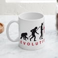 thumbnail image 4 of CafePress - Evolution Therapist Psychologist Mugs - 11 oz Ceramic Mug - Novelty Coffee Tea Cup, 4 of 6