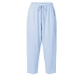 thumbnail image 3 of cocolona Womens Summer Casual High Waist Striped Beach Pants Elastic Waist Straight Wide Leg Vacation Lounge Pants with Pockets, 3 of 5