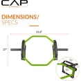 thumbnail image 4 of CAP Barbell Olympic Trap Bar and Shrug Bar for Deadlifts, 4 of 10