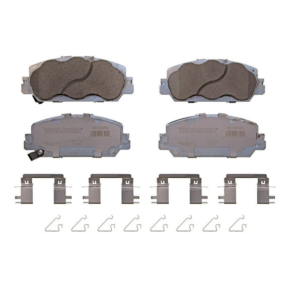 Disc Brake Pad Set Fits select: 2017-2020 HONDA CR-V, 2021 HONDA CR-V EX