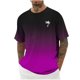 thumbnail image 5 of Camisas de Manga Larga para Hombres Imprimir Casual Cuello Redondo Blusa de Manga Corta, Camisas de Lino para Hombres, 5 of 8