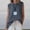 A_ Dark Blue, variant on Women's Summer Solid Crew Neck Cami Top High Low Hem Split Front Loose Sleeveless Tank Top Green S