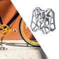 thumbnail image 4 of 1 par de adaptadores de de Pedal sin clip, accesorios de ciclismo, bicicleta de aleación de aluminio Titanio k kusrkot Plataforma de pedal sin clip, 4 of 8