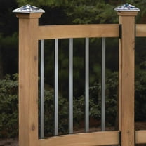 Deckorators 74733 Traditional Baluster, 1 in W X L T, Aluminum, 1/2" x 1" x 32", Black