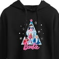 thumbnail image 3 of Barbie - Holidays & Christmas - Winter & Snow Time - Juniors Cropped Pullover Hoodie, 3 of 5