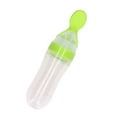 thumbnail image 3 of Silicone Baby Spoon Baby Cartoon Green Rice Cereal Spoon Baby Food Supplement Feeding Silicone Rice Cereal Bottle Spoon, 3 of 8