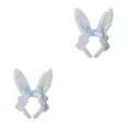 thumbnail image 3 of Maytalsory Comfortable Hairband For Girls Hair Accessories Collection Durable Bunny Ears Blue 2Set, 3 of 6