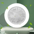 thumbnail image 3 of Inteprter 2 ventiladores de techo para dormitorio con control remoto multifunción, iluminación segura y de bajo consumo E27 Electrodomésticos, 3 of 6
