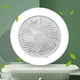 thumbnail image 3 of Inteprter 2 ventiladores de techo para dormitorio con control remoto multifunción, iluminación segura y de bajo consumo E27 Electrodomésticos, 3 of 6