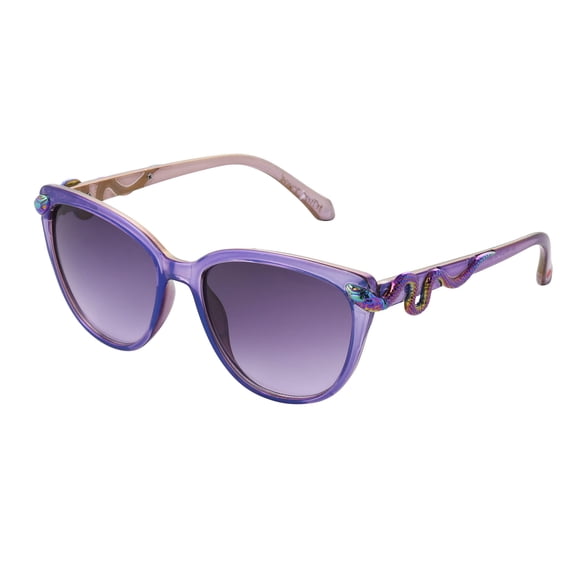 Gafas de Sol Serpiente Ojo de Gato Moradas Betsey Johnson 56mm
