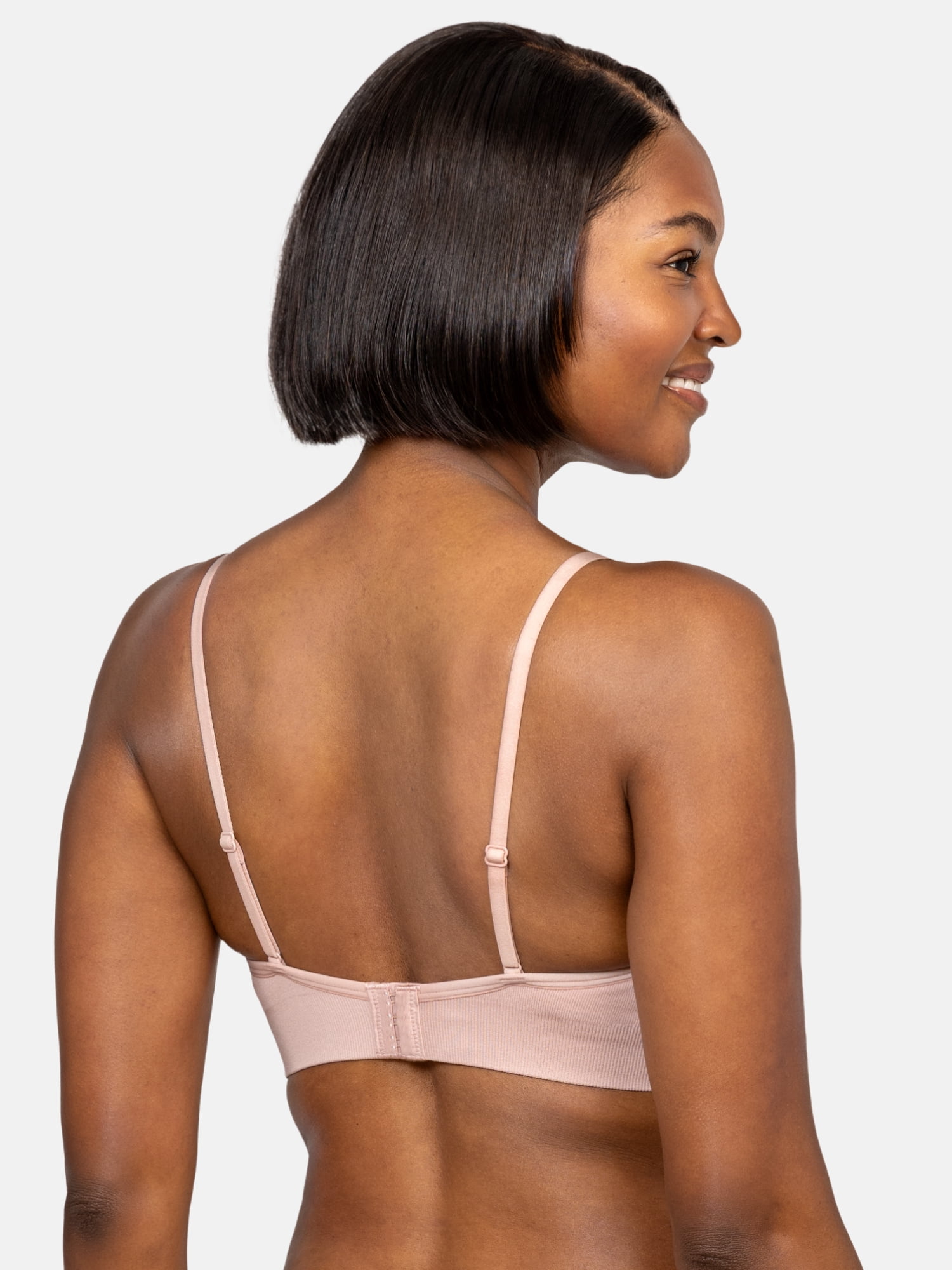 Fruit of the Loom Women's Seamless Triangle Bra, 2-Pack, Sizes S-4XL