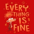 thumbnail image 2 of Boy's Inside Out 2 Anxiety Everything Is Fine Graphic T-Shirt, 2 of 4