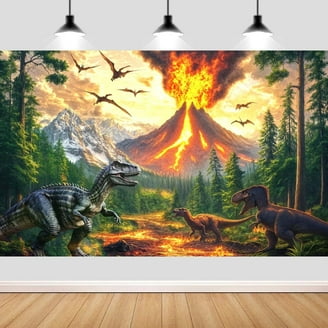 Dinosaur Boy Baby Shower Photo Studio Background | Ubuy