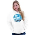 thumbnail image 3 of Cool Lazy Tropical Beach Vacation Unisex Plus Fleece Graphic Hoodie Brisco Brands 5X, 3 of 5