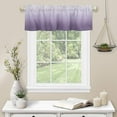 thumbnail image 3 of Grey White Valance for Windows Ombre Curtains Valances Modern Gradual Color Curtains Rod Pocket Window Treatment for Kitchen Living Room Bedroom Bathroom Home Decor 1 Panel 54x18 Inch, 3 of 6
