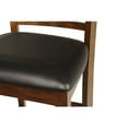 thumbnail image 3 of New Classic Furniture Gia Solid Wood Counter Drop Leaf Table W/2 Chairs in Brown, 3 of 11