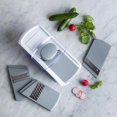 thumbnail image 2 of All In 1 Mandoline Slicer and Grater - Set of 7 (White/Grey), 2 of 5