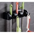 thumbnail image 3 of Multi-functional magic plastic mop rack card holder hook mop rack broom drain storage rack, 3 of 5