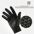 thumbnail image 3 of Wmkox8yii Winter Warm Gloves For Men Cold Proof Knitted Gloves Plush Thickened Full Finger Gloves Touch Screen Warm Gloves, 3 of 7