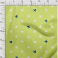 thumbnail image 3 of oneOone Polyester Lycra Lime Fabric Floral & Sewing Craft Projects Fabric Prints By Yard 56 Inch Wide, 3 of 5