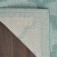 thumbnail image 5 of Nourison Easy Care 2' x 6' Aqua Teal Outdoor Rug, 5 of 9