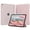 Pink, variant on Translucent Hard PC Back Trifold Smart Cover for iPad 11 Gen A16 11" / iPad 10 Gen 10.9" 2022, Slim Shockproof Case Auto Sleep Wake,Purple