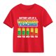 thumbnail image 4 of Blusas y camisas de manga corta con cuello redondo para niños y niñas, camisetas gráficas de manga corta, blusas con estampados bonitos para la temporada escolar., 4 of 9