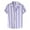 A0348-Multicolor, variant on QUINDOS Summer Hawaiian Shirts Men Button up Cotton Casual Short Sleeve Shirts Loose Fit Striped Pocket Vacation Beach Shirts