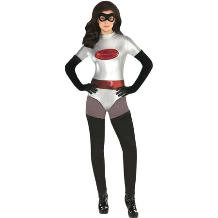 Incredibles Elastigirl Halloween Costume for Women, Small, with Accessories
