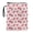 Cherries Hearts Pink Background, variant on HELLHERO Polyester Fabric Tote Bags for Friend Book Lovers Gift for Paperbacks Hardcover Notebook Bible Journal Textbooks Washable, 11.42 x 8.66 Inch