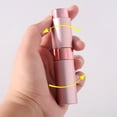 thumbnail image 1 of Compañero de viaje: su perfume para llevar, minibotella recargable con pulverizador de aluminio duradero, diseño sin tapa para pulverizador de colonia de bolsillo, elegante carcasa de aluminio,, 1 of 4