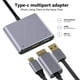 thumbnail image 3 of Adaptador AV multipuerto USB C con salida HDMI 4K, puerto USB 3.0 y puerto de carga rápida USB-C, compatible con MacBook Pro M1/16-20, Air M1/18-20, iPad Pro, iMac y otros dispositivos USB C., 3 of 8