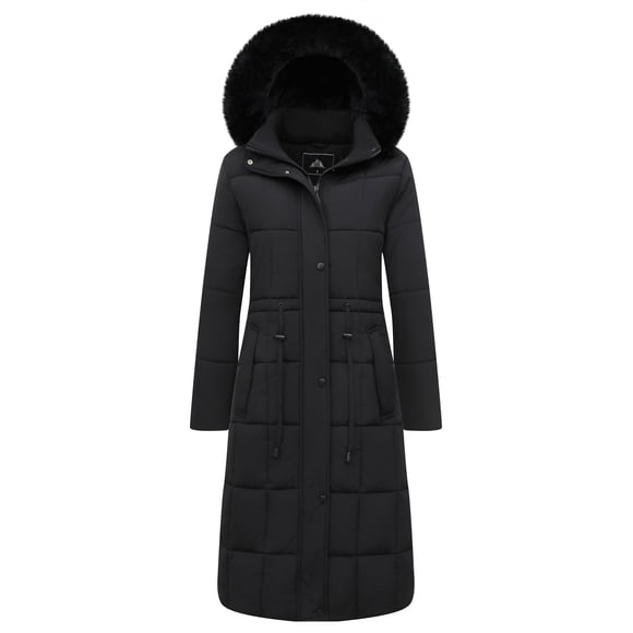 Abrigo de invierno GOLDLADIES Parka impermeable para mujer con capucha