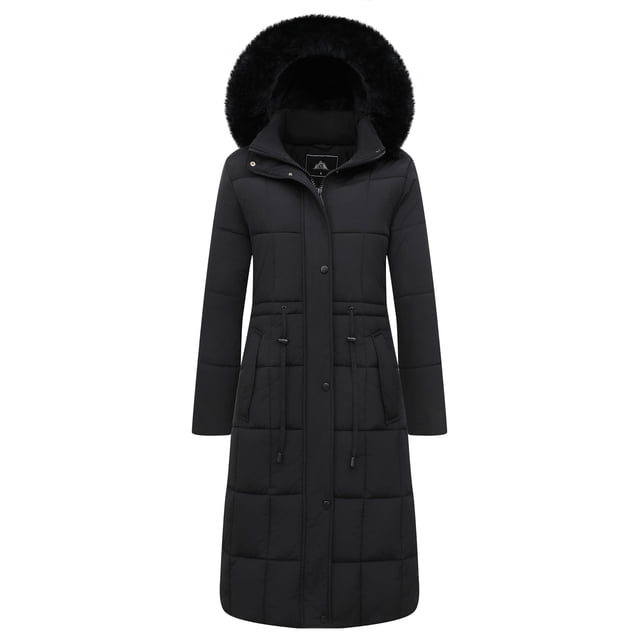 Abrigo de invierno GOLDLADIES Parka impermeable para mujer con capucha