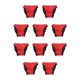 thumbnail image 2 of Greeniant Manténgase Cómodo Y Seco Lavable Pantalones Cortos para Perros Bragas para Perros Activos Pantalones Fisiológicos Xiqing Rojo L rojo xiqing l 10Conjunto, 2 of 6