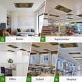 thumbnail image 6 of Bohemian Flower Magnetic Fluorescent Light Covers for Ceiling Lights 2x4Ft, Colorful Yellow Boho Rustic Tribal Office Classroom Kitchen Drop Ceiling Light Covers Lighting Filters Shade Panel 2 Packs, 6 of 9