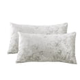 thumbnail image 2 of Home Soft Things Crushed Velvet 2 Piece Throw Pillow Cover Set - Silver - 14" x 26", 2 of 7