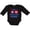AB-Black, variant on 4th of July All American Dude with Red and Blue Glasses Boys Long Sleeve Baby Bodysuit