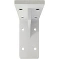 thumbnail image 3 of Ekena Millwork 2"W x 8"D x 4 1/4"H Embrey Steel Bracket, Hammered White, 3 of 11