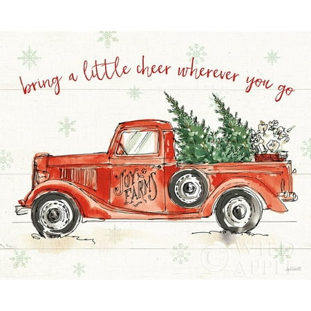 Modern Farmhouse Viii Christmas Poster Print by Anne Tavoletti
