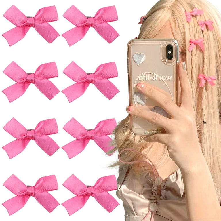 Girl's Kawaii Hair Pin Clips Premium Material Sweet Style Hair Clips for  Girls All Hair Types Pink 2 